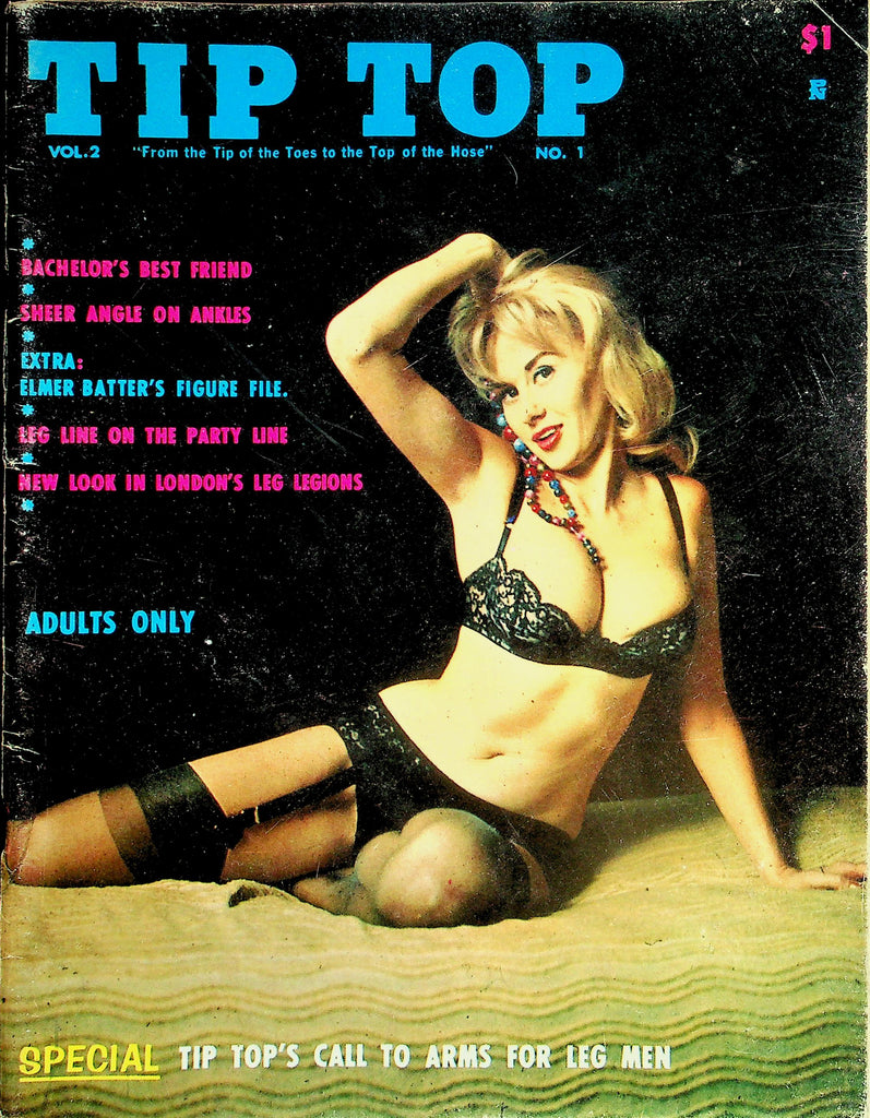 Tip Top Magazine  Elmer Batters Figure File / Leg Line On The Party Line  vol.2 #1  1962   060226lmp-GSC