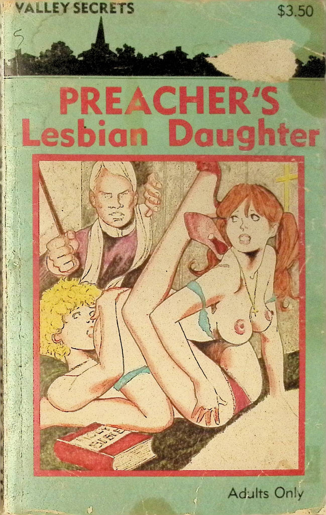 Preacher's Lesbian Daughter Valley Secrets VAS-119 1984 Star Distributors Adult Paperback Novel 090325AMP
