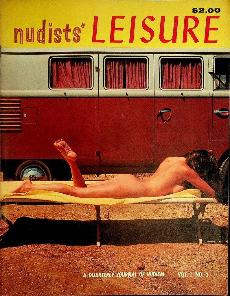 Nudists' Leisure Magazine   Nudists Are People / Strictly For Campers  vol.1 #2  1960's      102026lmp-GSC