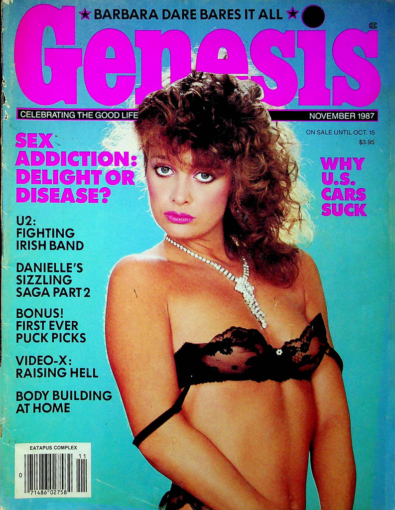 Genesis Magazine Sex Addiction & Raising Hell Movie November 1987 062123RP3