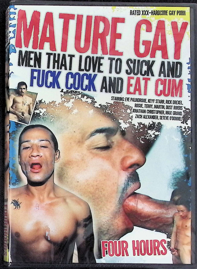 Mature Gay Men That Love To Suck and Fuck Cock and Eat Cum 4 Hour Gay DVD Barracuda Bites 111725AKDVD