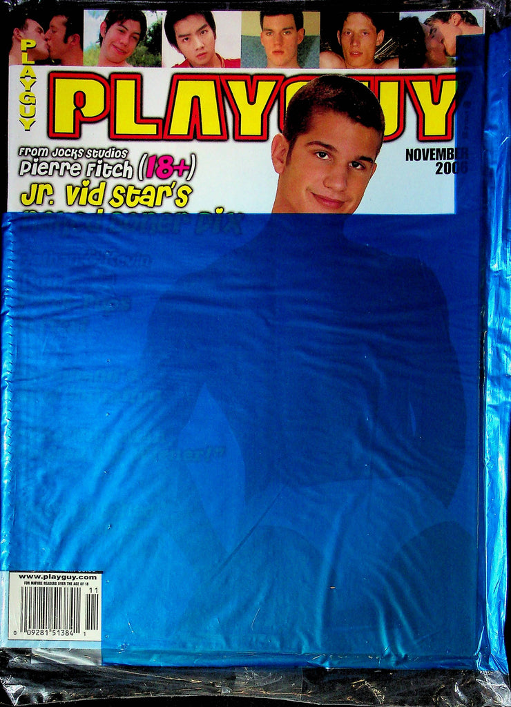 Playguy Gay Men's Magazine Pierre Fitch November 2006 SEALED 121724RP