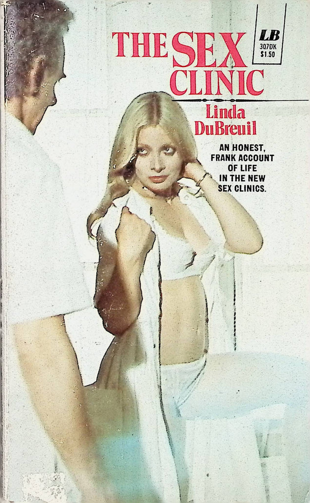 The Sex Clinic By Linda Dubreuil1975 Leisure Books Adult Erotic Paperback Novel-052224AMP