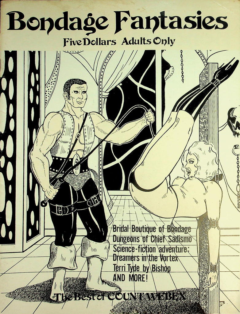 Bondage Fantasies Magazine  Bridal Boutique Of Bondage / Dungeons Of Chief Sadismo  1980's    052626lmp-GSC