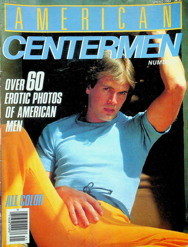 American Centermen Gay Magazine   Cover Guy Charlie Cross   #2  1984      010826lmp