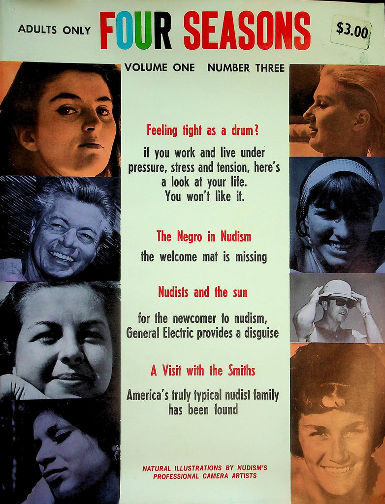 Four Seasons Nudist Magazine  A Typical Nudist Family  vol.1 #3  1960's   090926lmp-GSC