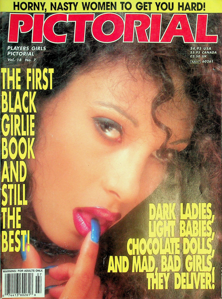 Pictorial Players Girls Magazine  Dark Ladies, Chocolate Dolls: Supremacy , Destiny & More!  vol.18 #7  1998 032326lmp