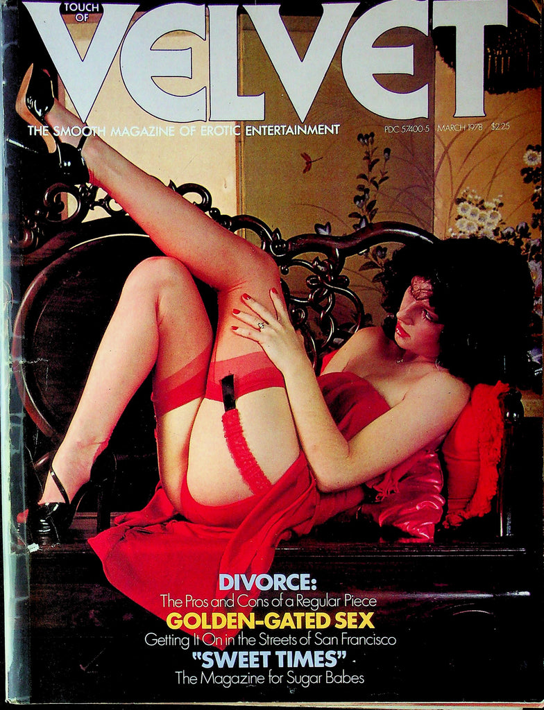 Velvet Men's Magazine Golden Gated Sex March 1978 052425RP