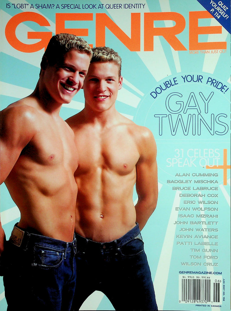 Genre Gay Interest Magazine  Double Your Pride Gay Twins   June 2007    042326lmp