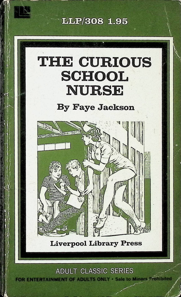 The Curious School nurse by Faye Jackson LLP308 1972 Liverpool Adult Paperback Novel-091224AMP