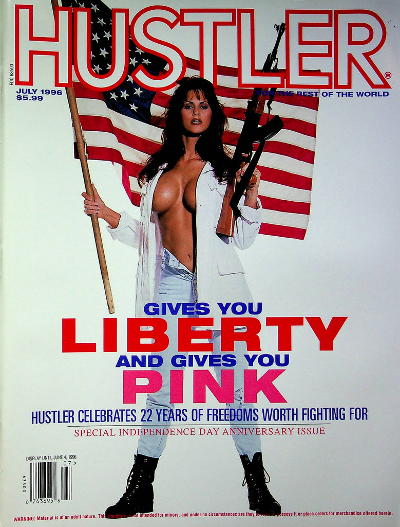 Hustler Magazine Max & Erica & Maria July 1996 082123RP