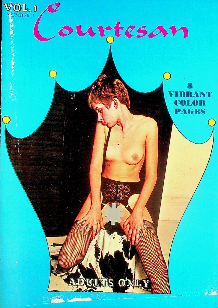 Courtesan Digest Magazine  Saintly Girls / Blow Below The Belt  vol.1 #1  1970's   053126lmp-GSC