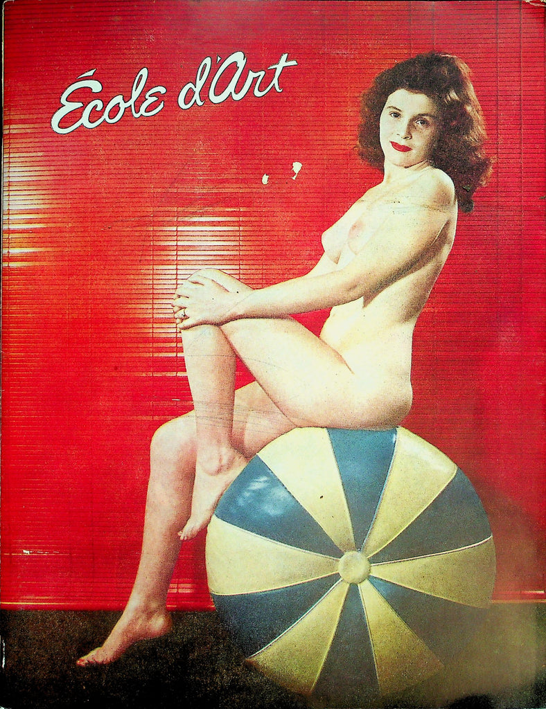 'Ecole d'Art Vintage Magazine   Nude Photographic Models  no. vol.  1950's   092626lmp-GSC