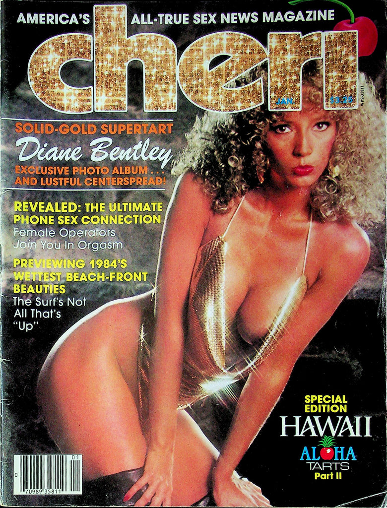 CLEARANCE Cheri Magazine Ft. Diane Bentley Hawaii Aloha Tarts Part 2 January 1984 081225RP2-
