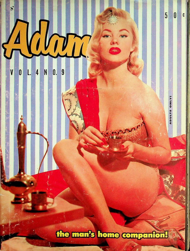 Adam Magazine  Cover Girl Dane Arden  vol.4 #9 1960   040226lmp