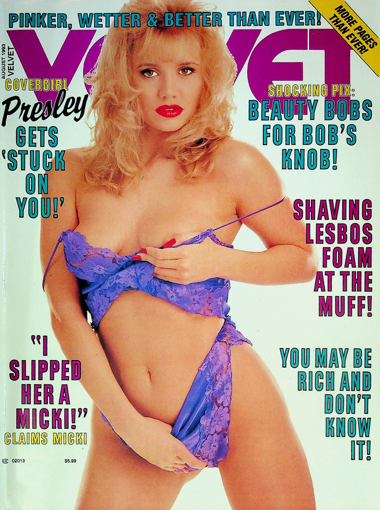 Velvet Magazine Ft. Presley & Micki August 1993 080225RP-