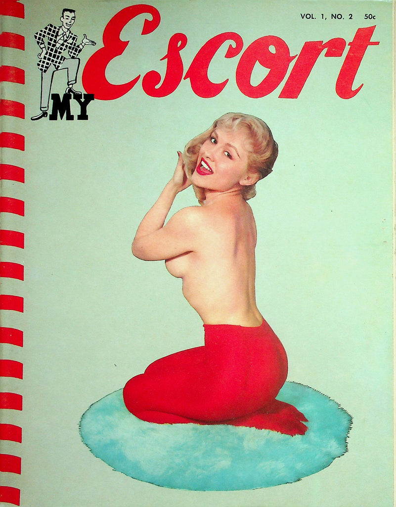 My Escort Magazine  Covergirl Margie Moran/ Madeline Castle, Renate Ewert  vol.1 #2 1959  092226lmp-GSC