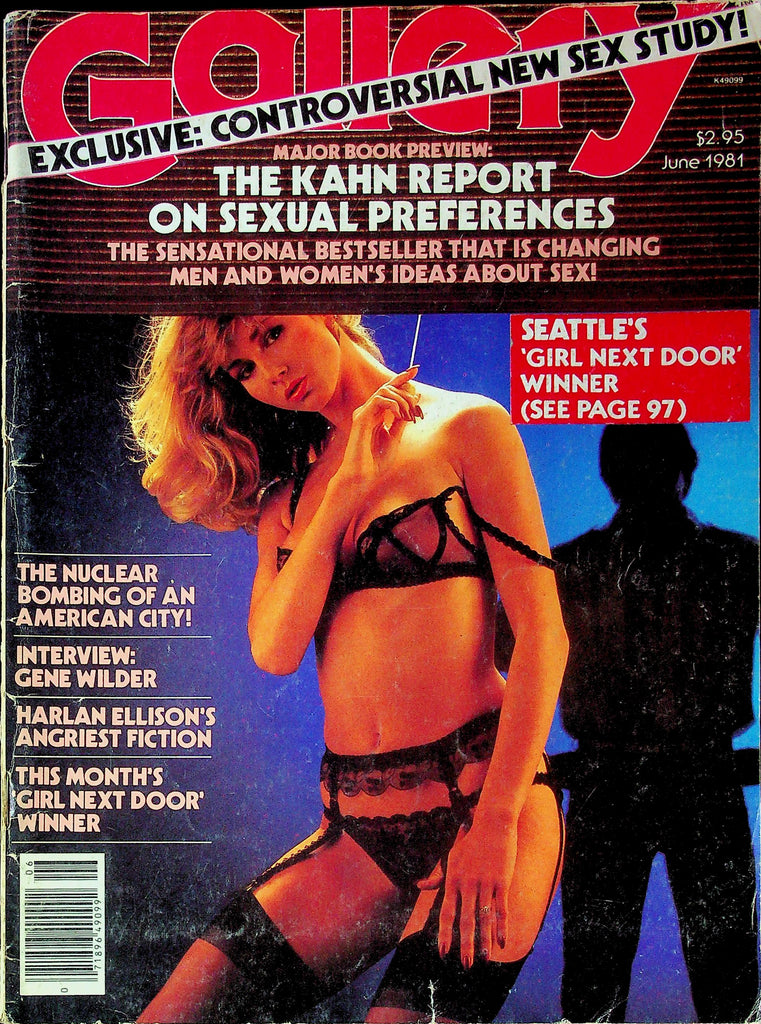 Gallery Men's Magazine The Kahn Report June 1981 052225RP