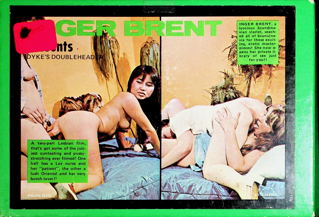 Inger Brent Presents Dyke's Doubleheader 8mm Film Reel Vintage 071526NADVD-30
