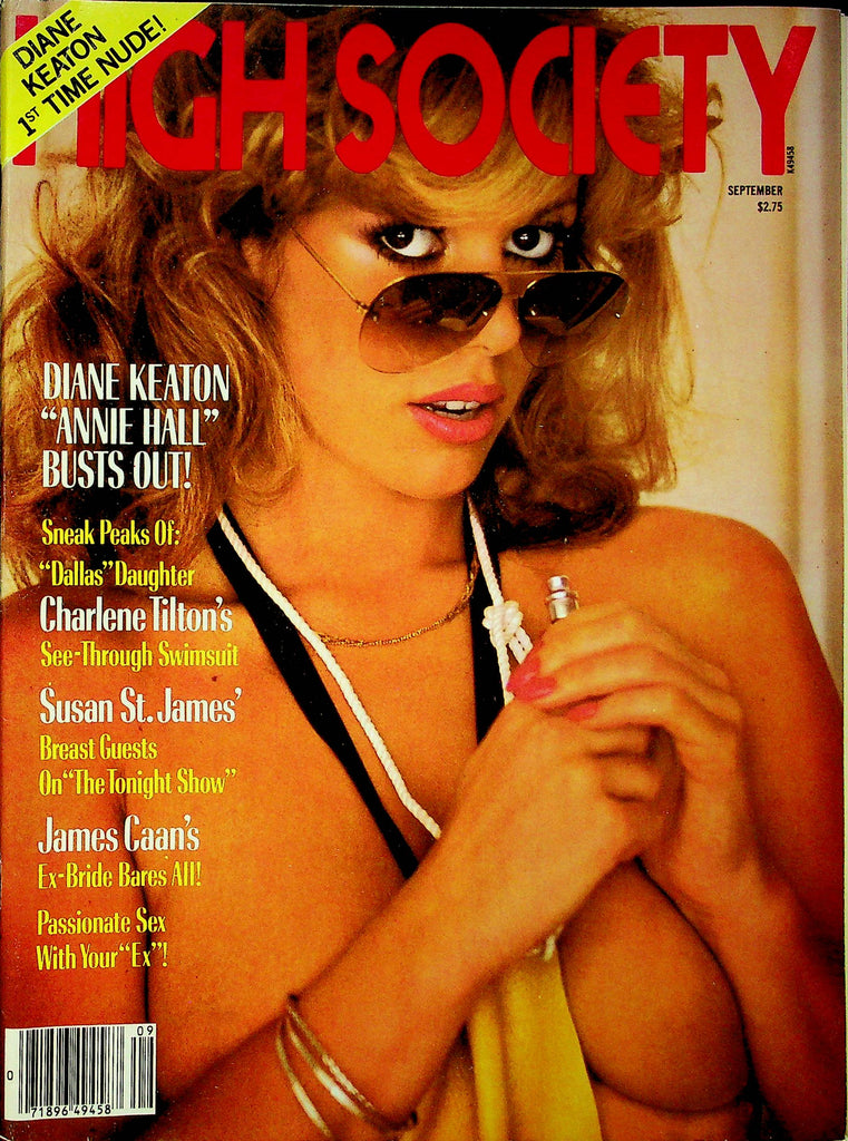 High Society Magazine Diane Keaton September 1980 071923RP