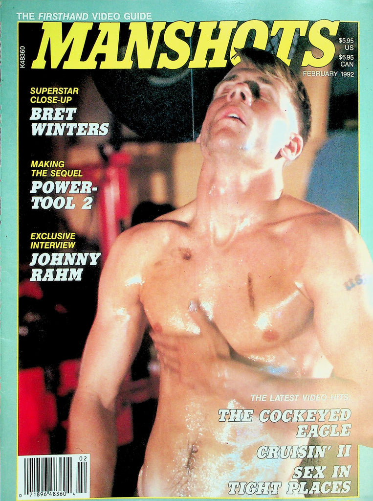 Manshots Gay Magazine   Cover Guy Axel Garret  February 1992   052526lmp-GSC
