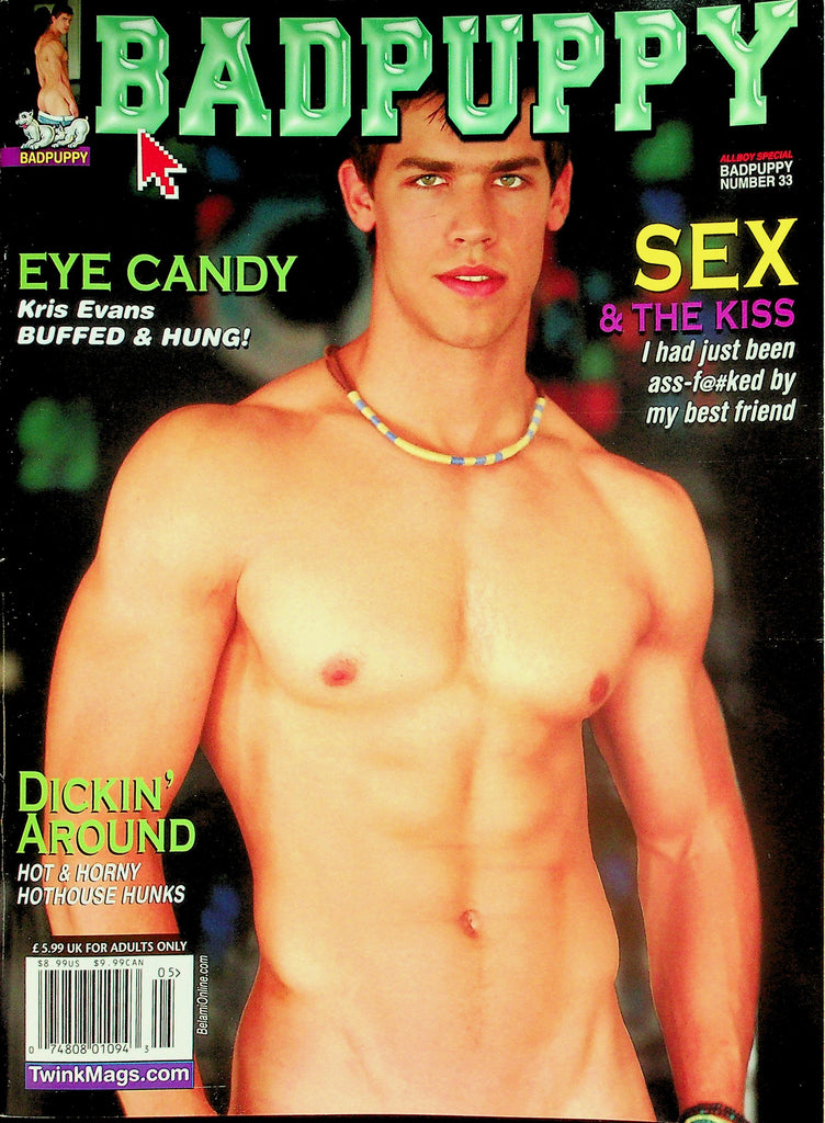 Badpuppy 18+ Magazine  Eye Candy Kris Evans Buffed & Hung!   #33  May 2010   031926lmp