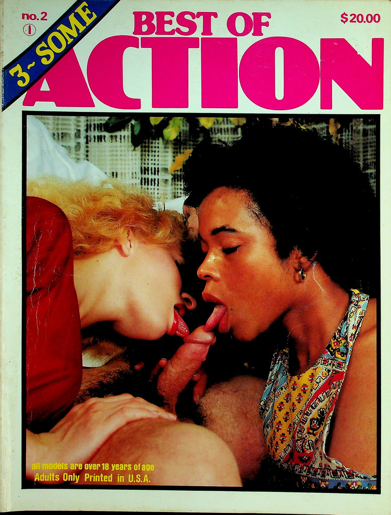 Best Of 3-Some Acttion Magazine  Double, Triple Pleasure  #2 1980's    072826lmp-GSC