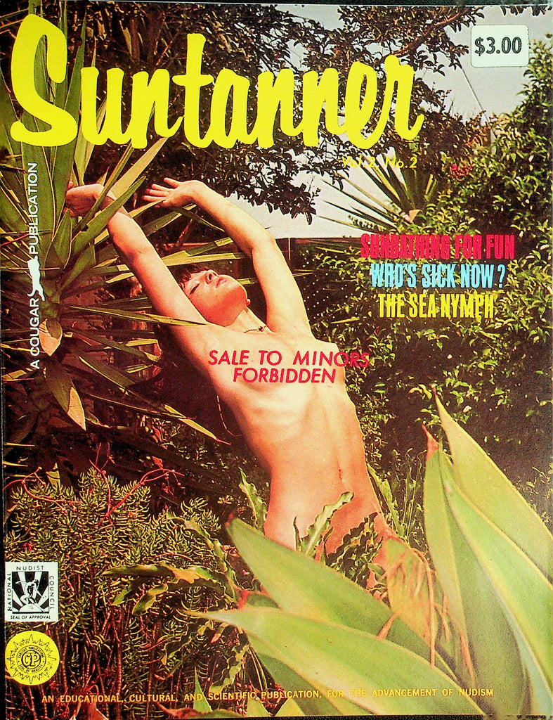 The Suntanner Nudist Magazine  Sunbathing For Fun / The Sea Nymph vol.2 #2 1967  081726lmp-GSC