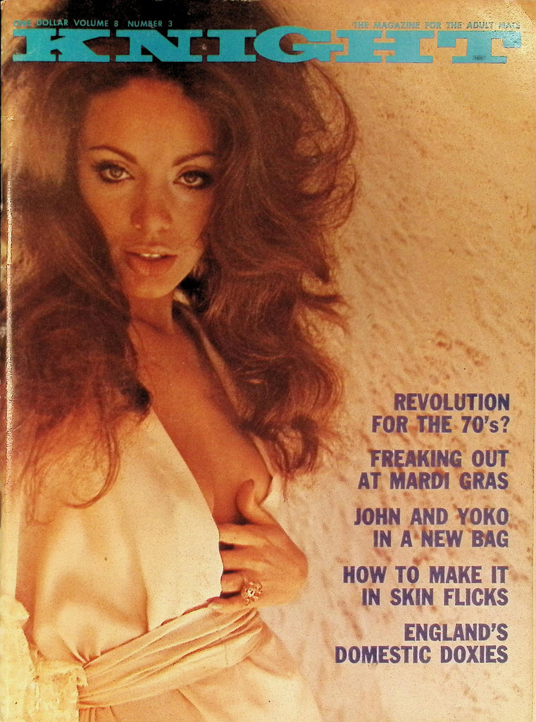 Knight Vol 8 #3 July 1970 John Lennon Yoko Ono Leslie McRay Donna Stanley 122425AMP