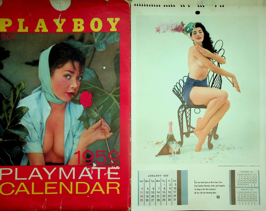 Playboy 1959 Playmate Calendar  Jayne Mansfield & More!     052026lmp-GSC