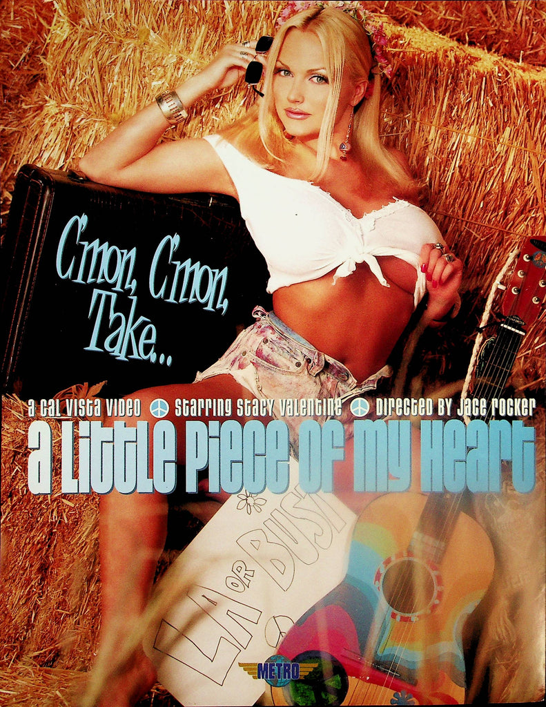 A Little Piece Of Me Starring Stacy Valentine  Adult Movie Slick  by Cal Vista      060225lm-p