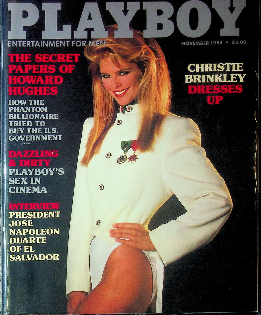Playboy Magazine Ft. Christie Brinkley & Jose Napoleon November 1984 081425RP-