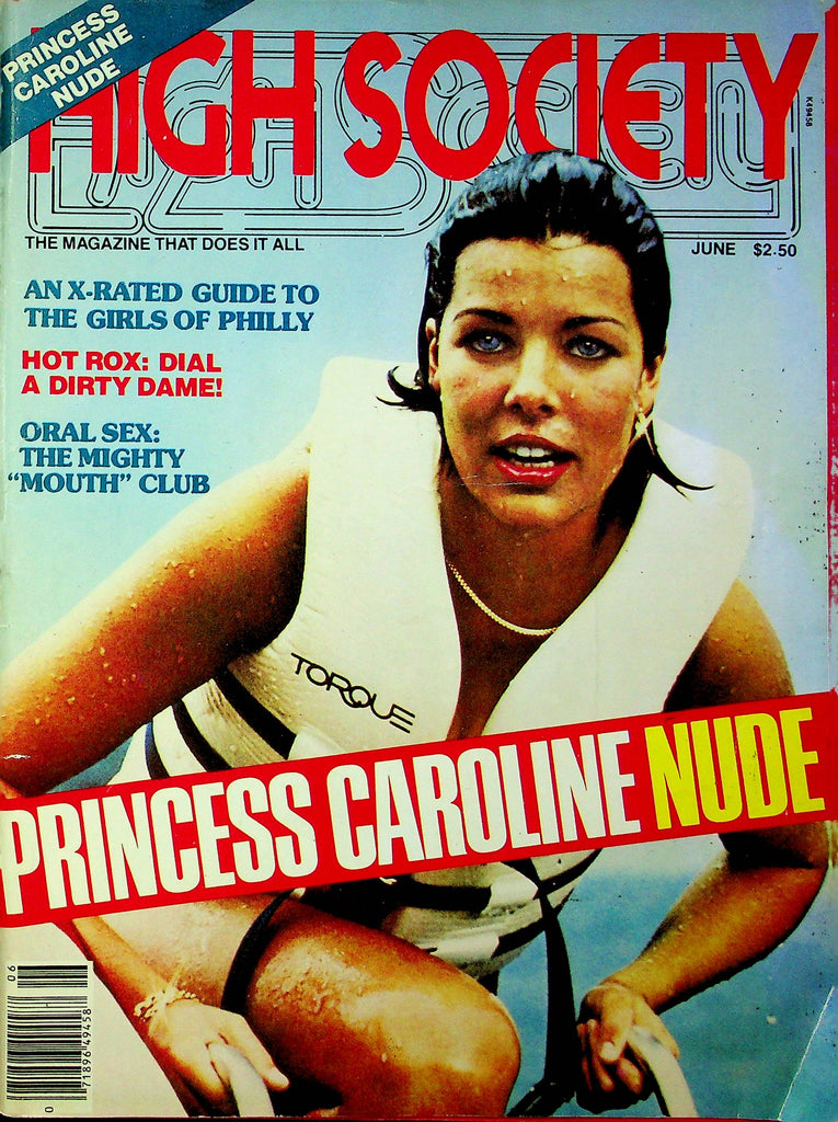 High Society Magazine Princess Caroline & Bebe Olsshon June 1979 050323RP