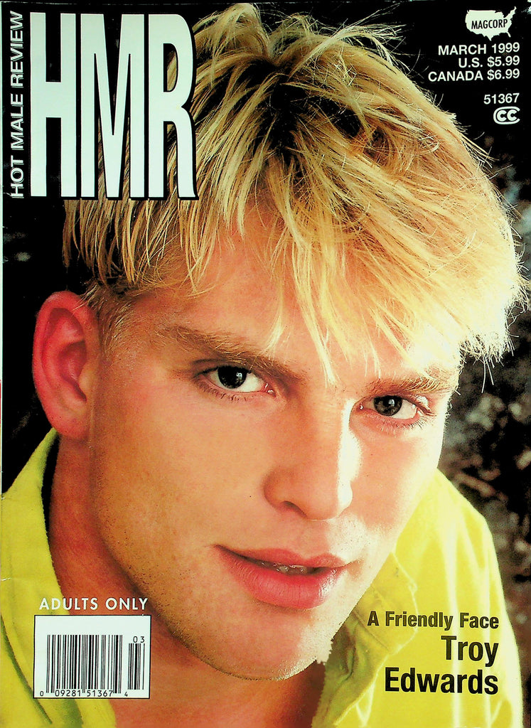 Hot Male Review Magazine   Cover Guy Troy Edwards  March 1999  by Magcorp     031726lmp2
