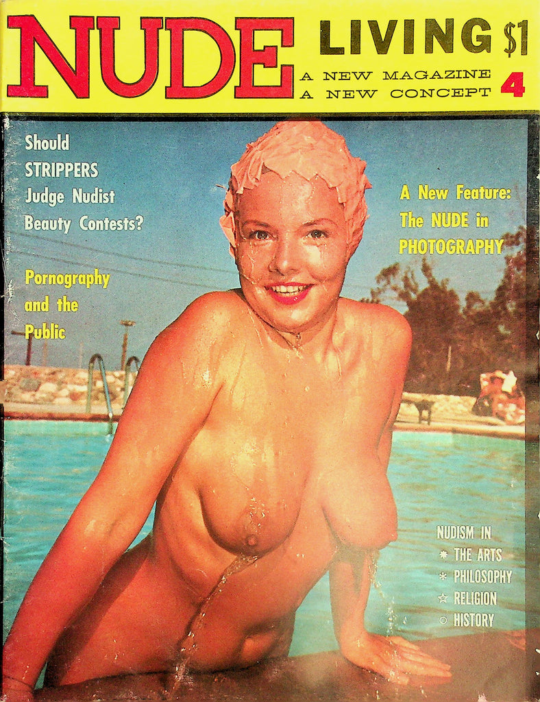 Nude Living Nudist Magazine  Nude In Photography #4 1961  070726lmp-GSC