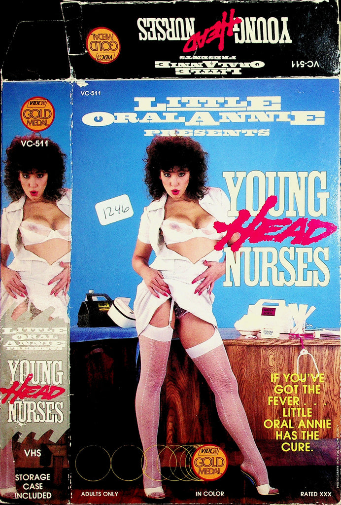 Young Head Nurses with Elizabeth Tauter Chris Lawry France Lemay Adult VHS Vidco 060926NAVHS2-17