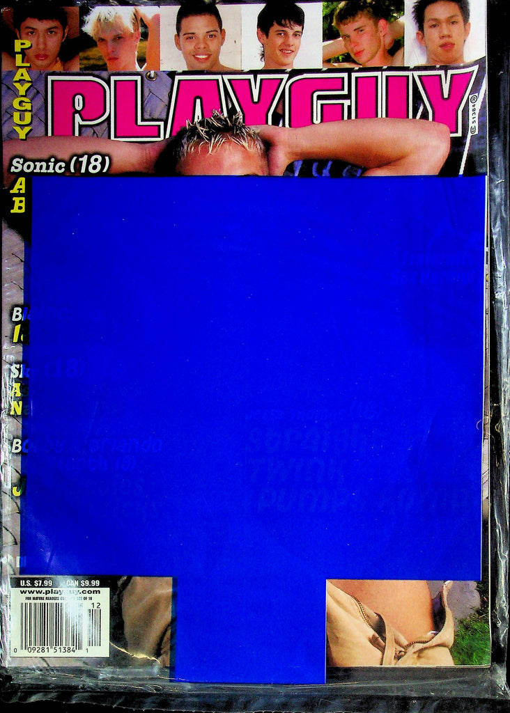 Playguy Gay Men's Magazine Ft. Sonic & Blaine December 2006 SEALED 121724RP