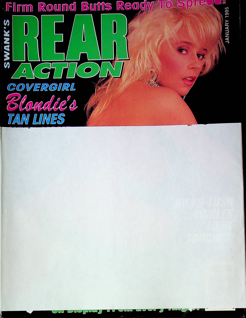 Swank's Rear Action Magazine Ft. Blondie January 1995 011824RP