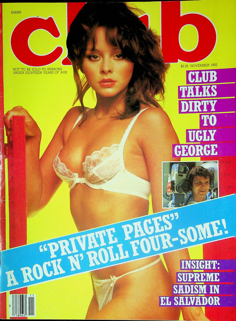 Club Magazine Ugly George November 1982 042624RP