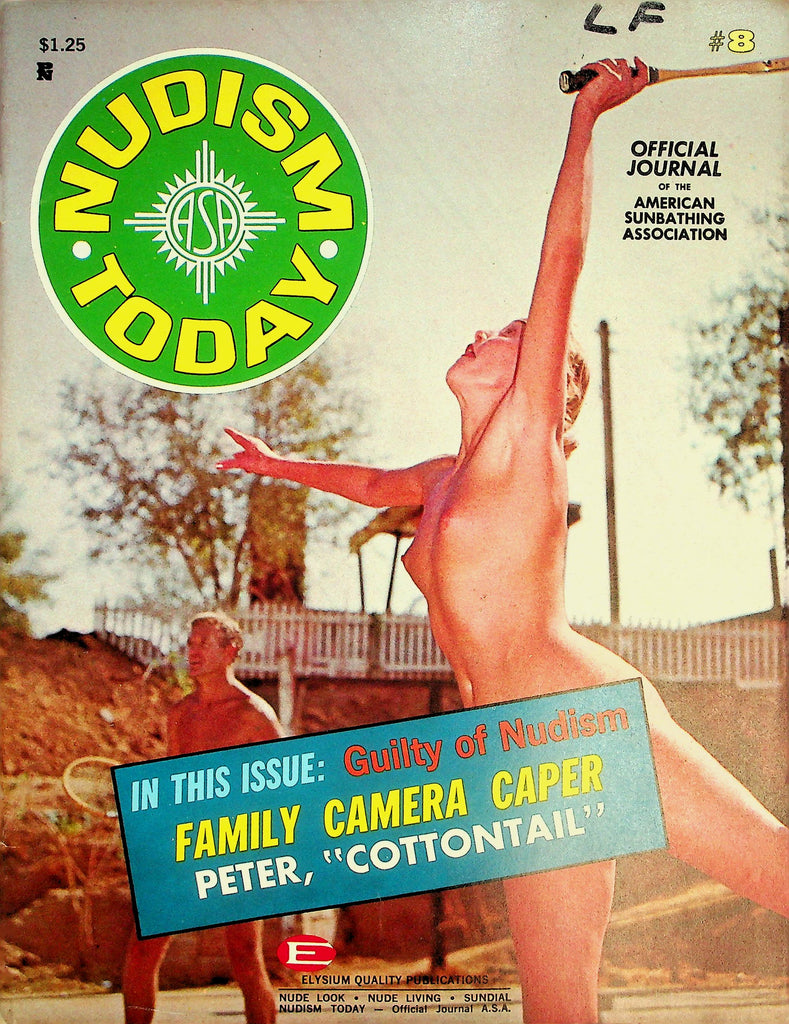 Nudism Today Magazine  Guilty Of Nudism #8 1965 American Sunbathing Association   071426lmp-GSC