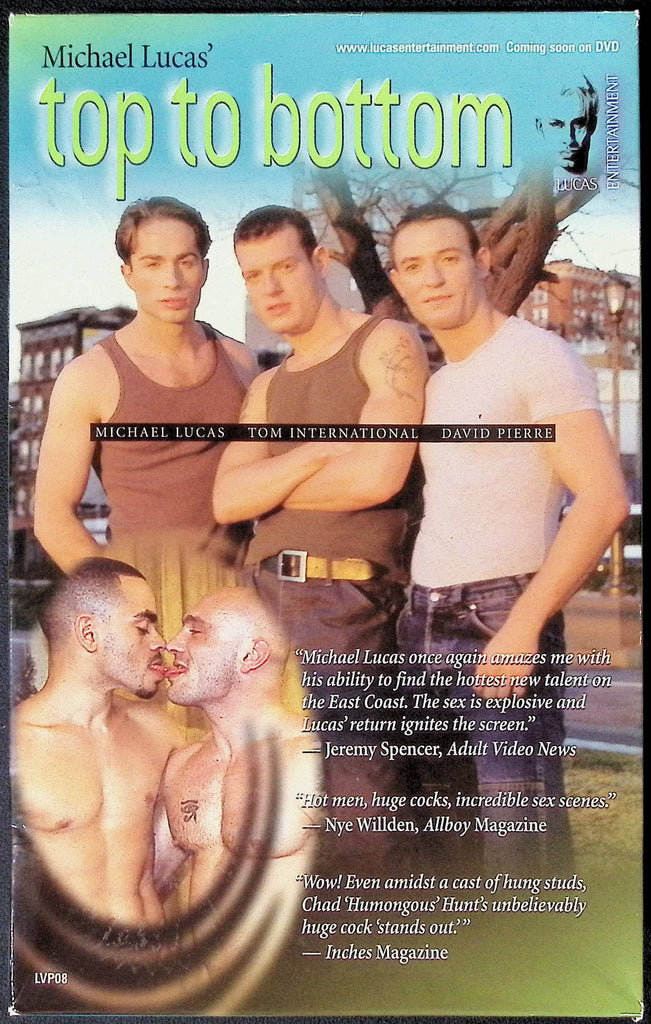 Michel Lucas' Top To Bottom Lucas Entertainment Gay VHS 2000 100924JKVHS4
