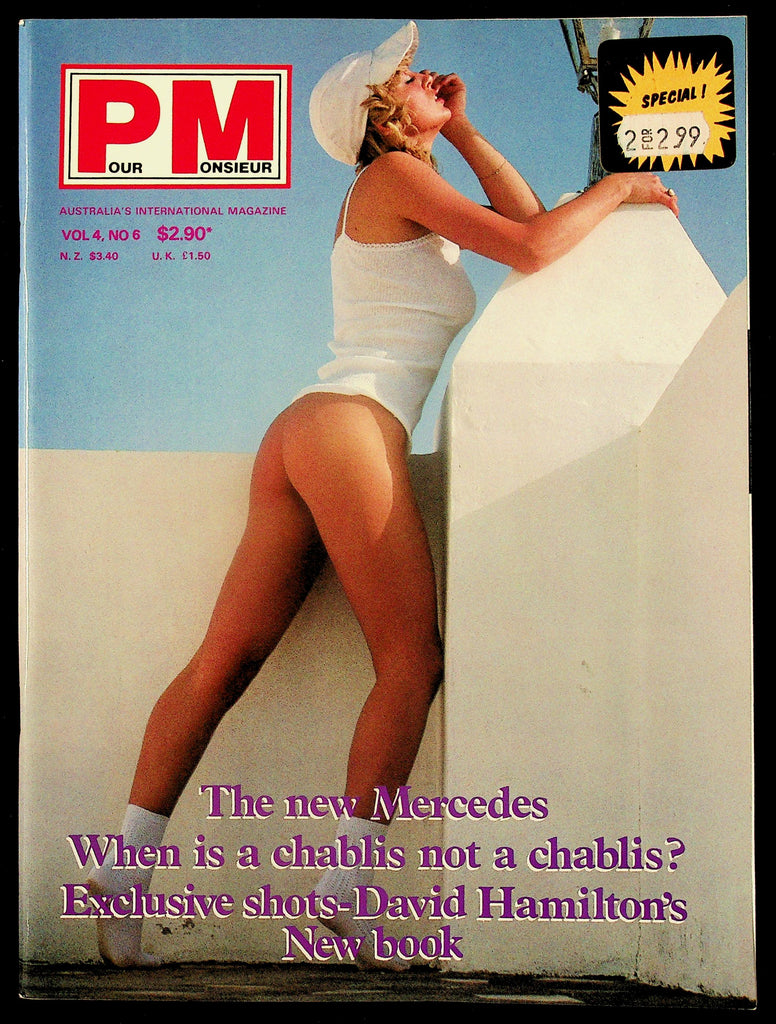 Pour Monsieur Australian Adult Magazine V4, #6 1980s/1990s The New Mercedes 091426HRP-65