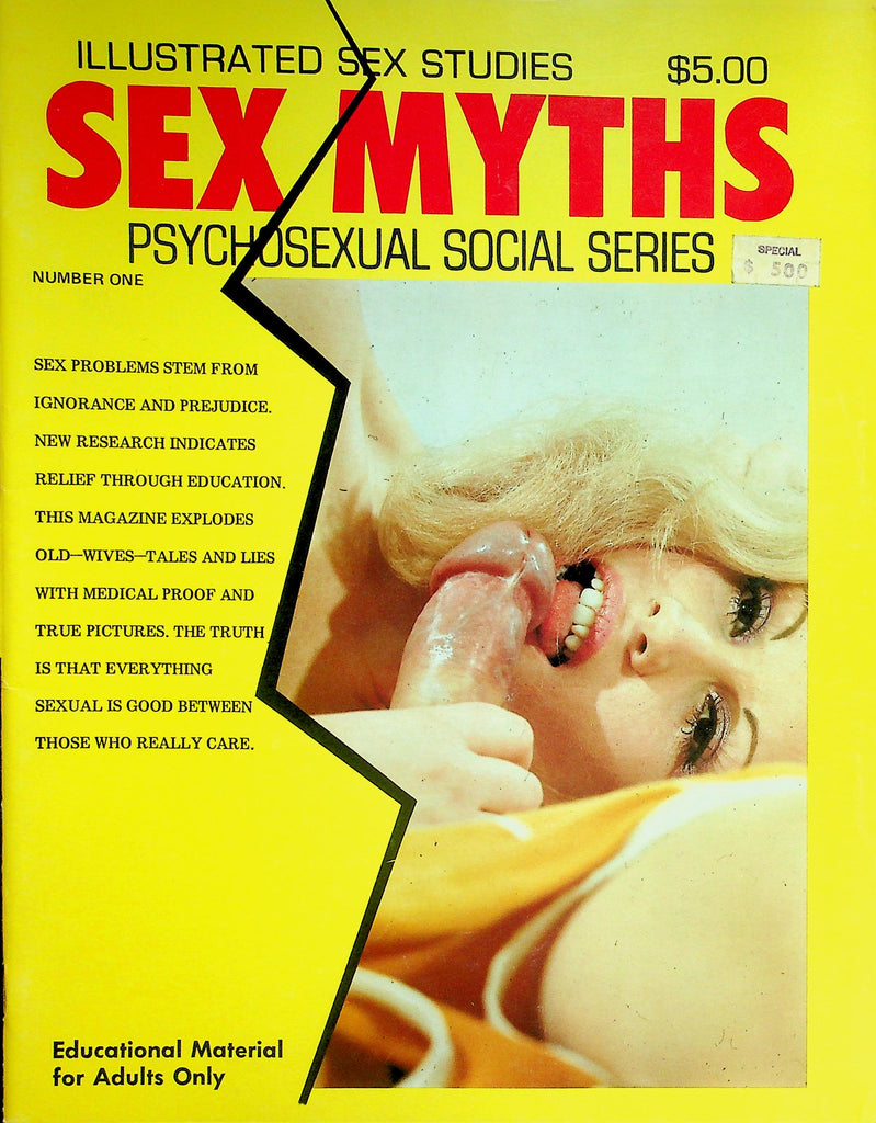 Sex Myths Magazine  Psychosexual Social Series  #1 1970's 082126lmp-GSC