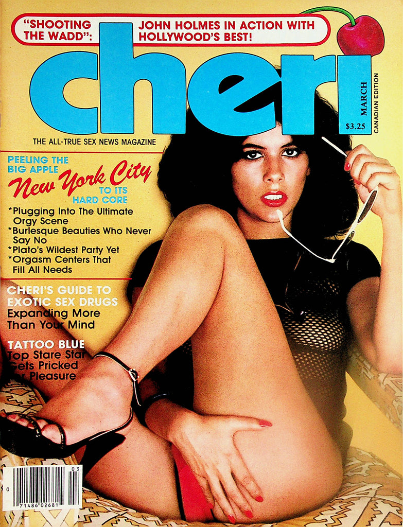 Cheri Magazine  Julia St Vincent and John Holmes  March 1982   032424lm-p