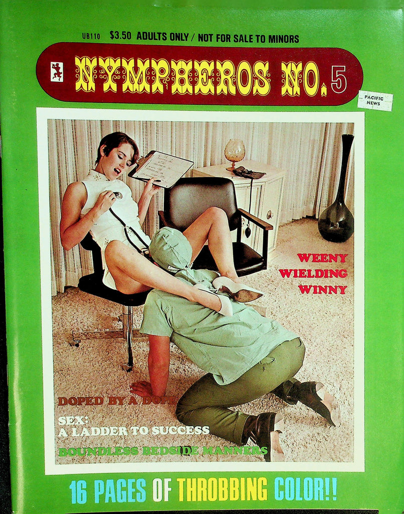 Nymph Heros Magazine  Bedside Manners/ Sex: A Ladder To Success  #5  1971   083126lmp-GSC