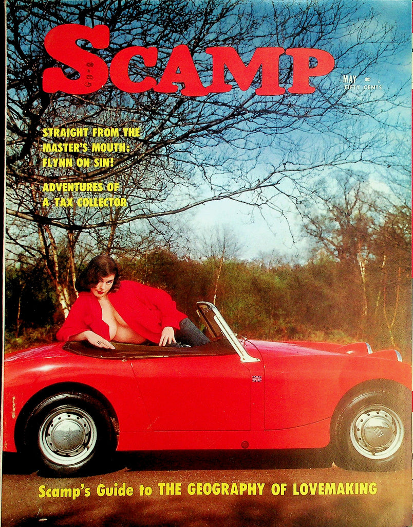 Scamp Classic Mens Magazine "The Geography of Lovemaking" May 1961  062826lmp-GSC