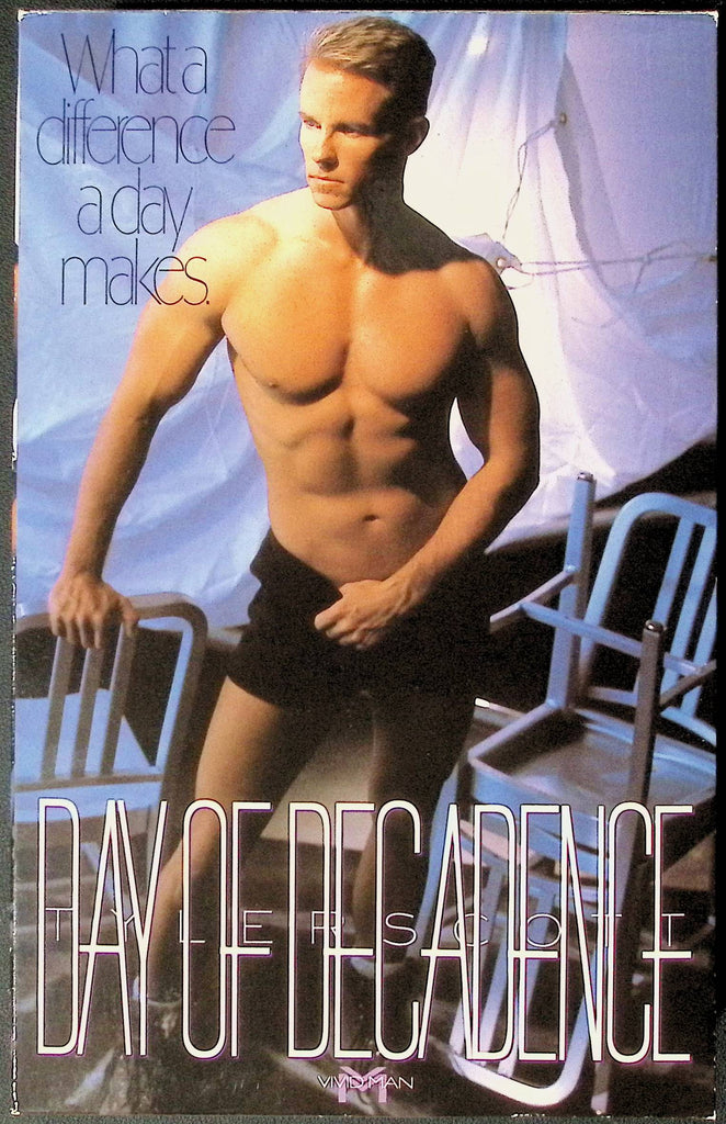 Day Of Decadence Vivid Video Inc. Gay VHS 1993 102524JKVHS