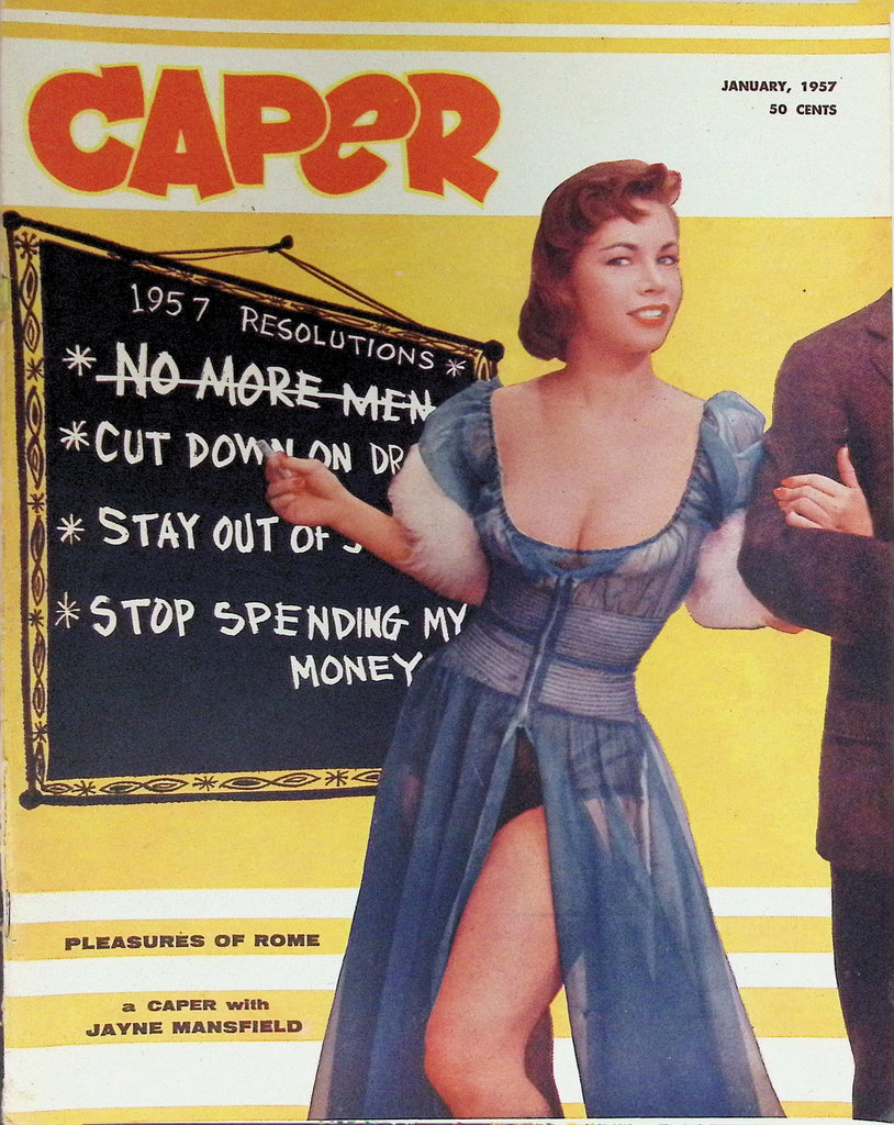 Caper Magazine January 1957 A Caper with Jayne Mansfield 091426LLP2