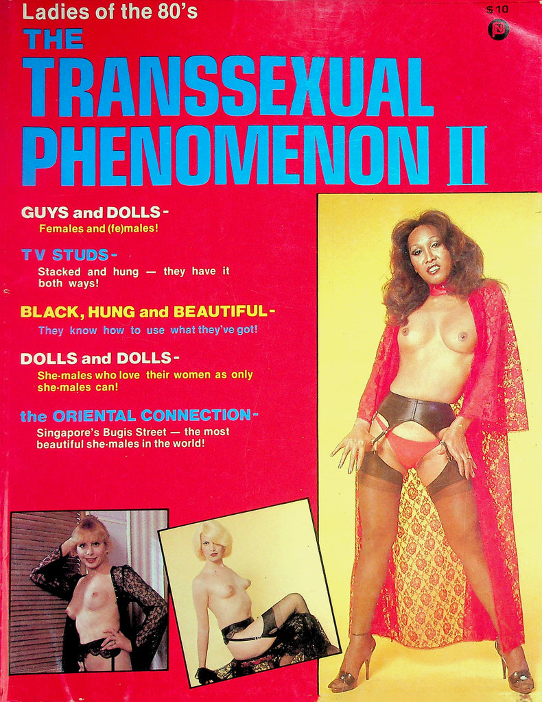 The Transsexual Phenomenon II Magazine  TV Studs Stacked and Hung!  #1 1981    100626lmp-GSC