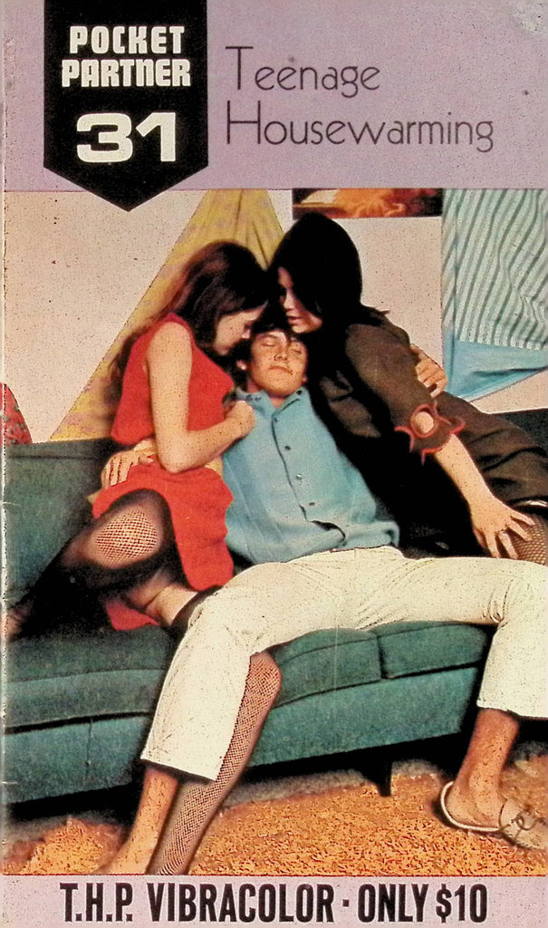 Sex on the Couch Housewarming #31 & 32 Pocket Partner Double Story Digest 1970s Picture Essays 102325AMP